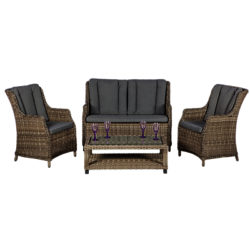 Royalcraft Wentworth 4-Seater High Back Lounge Suite